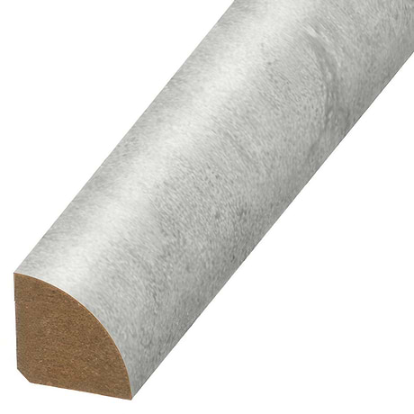 ReNew LVT Metalcrete Platinum .75x94" LVT Quarter Round Molding by Versatrim