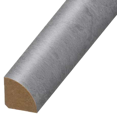 ReNew LVT Metalcrete Pewter .75x94" LVT Quarter Round Molding by Versatrim