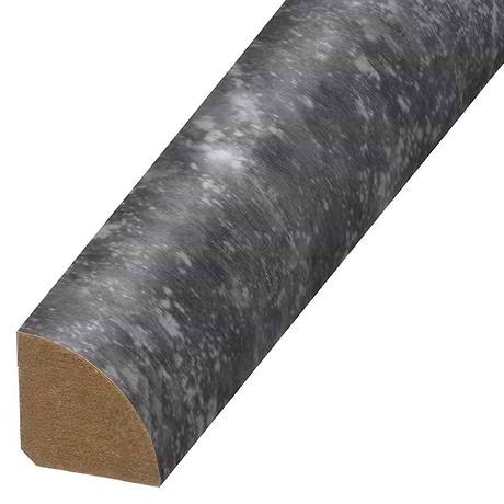 ReNew LVT Metalcrete Charcoal .75x94" LVT Quarter Round Molding by Versatrim