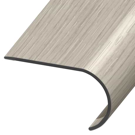 Heights XL LVT Mountain 2.48x1.52x94" LVT Round Stair Nose by Versatrim