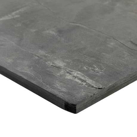 India Black Black 12x24 Natural Cleft Slate Tile