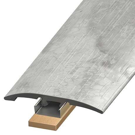 Tepoca LVT Silver 2x94" LVT Slim Trim by Versatrim