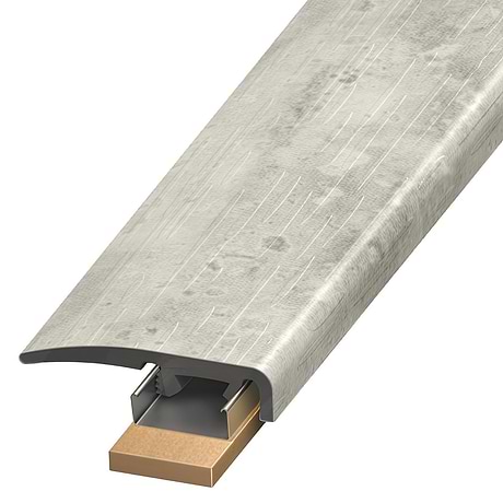 Tepoca LVT Cotton 1.375x94" LVT Slim End Cap by Versatrim