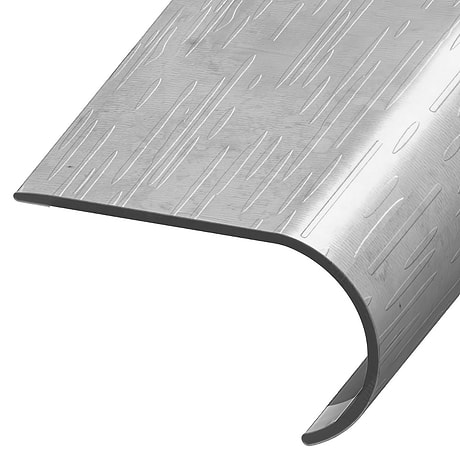 Tepoca LVT Sky 2.48x1.52x94" LVT Round Stair Nose by Versatrim
