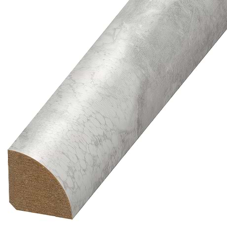 Tepoca LVT Silver .75x94" LVT Quarter Round Molding by Versatrim