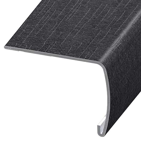 Inspira LVT Dark 2x1.5x94" LVT VersaEdge Xtra Tall Stair Nose by Versatrim