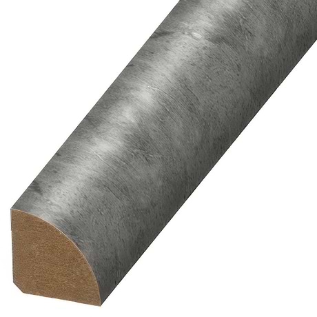 Katone LVT Chauny Marble Dark Gray .75x94" LVT Quarter Round Molding by Versatrim