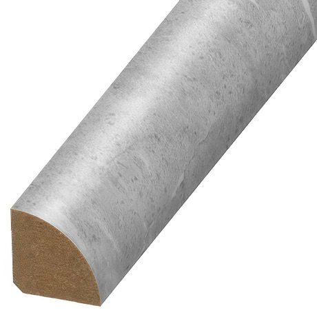 Katone LVT Chauny Marble Medium Gray .75x94" LVT Quarter Round Molding by Versatrim