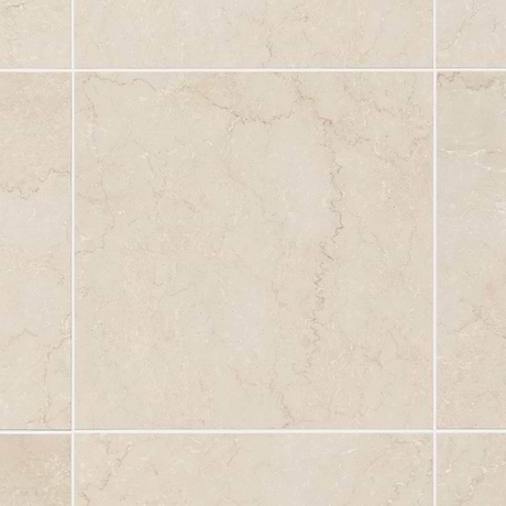 Botticino Extra Light Beige 18x18 Honed Marble Tile