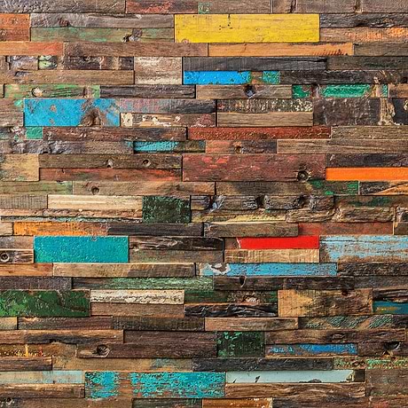 Driftwood Nargusta Multicolor Wood Mosaic
