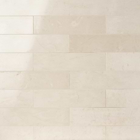 Aero Cream Beige 3x12 Polished Limestone Subway Tile