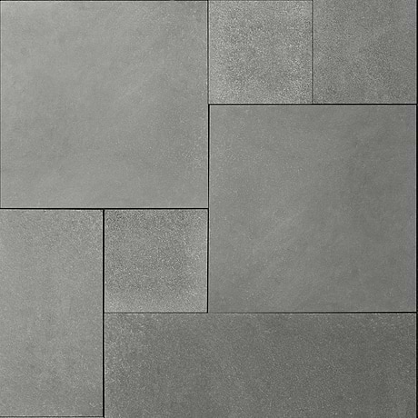 Sendero Canyon Gray French Pattern Tumbled Limestone 2CM Outdoor Paver