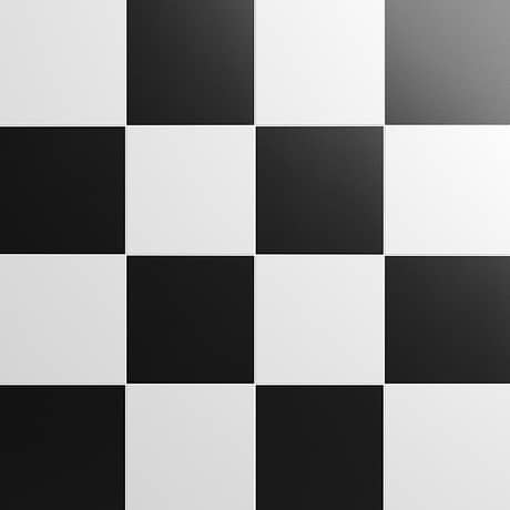 Modari Black and White 12x12 Matte Porcelain Checkerboard Tile