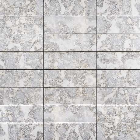 Vilna Antique Argenta Gray 6X18 Polished Mirror TIle