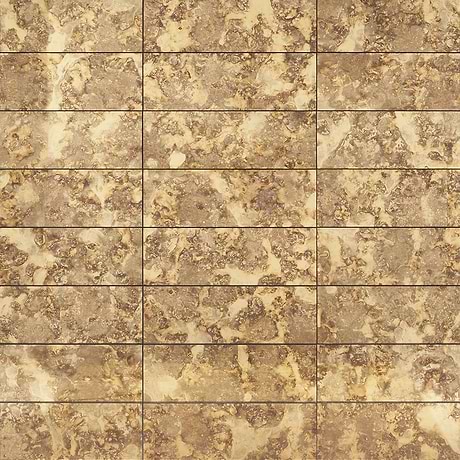 Vilna Antique Gold 6X18 Polished Mirror TIle