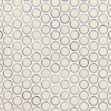 Eden Latte  Penny Round Mosaic