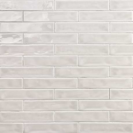 Seaport Hibiscus Gray 2x10 Polished Ceramic Subway Tile