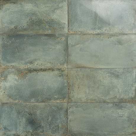 Flatiron Aquamarine Green 12x24 Semi-Polished Porcelain Tile By Angela Harris