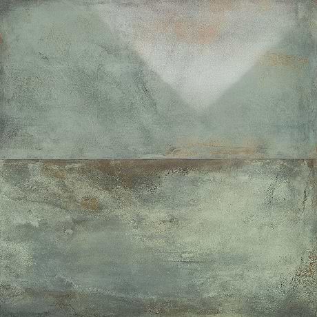 Flatiron Aquamarine Green 24x48 Semi-Polished Porcelain Tile By Angela Harris
