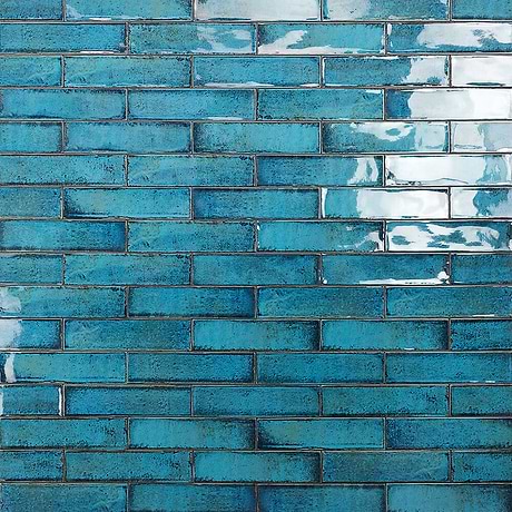 Castle Denim Blue 3x12 Polished Ceramic Subway Tile