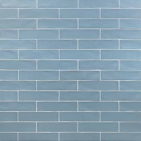 Bayou Sky Blue 3X12 Matte Ceramic Subway Tile