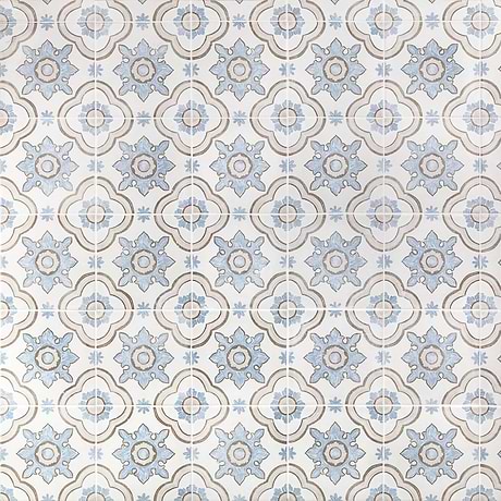 Amadora Basma Multicolor 8x8 Matte Porcelain Tile