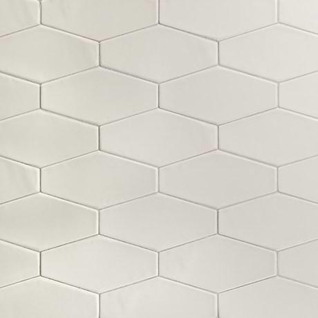 Manchester Dove Gray 4x8 Hexagon Glazed Ceramic Tile