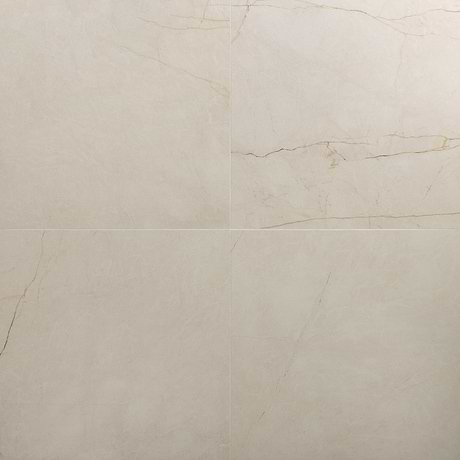 Marble Tech Crema Avorio Beige 24x24 Polished Porcelain