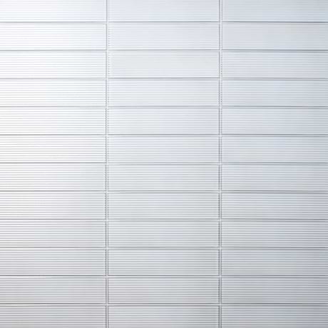 ArtBlock Fluted Azure 4x16 Glossy Porcelain Tile by Stacy Garcia