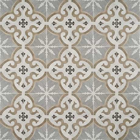 Delancey Briar Oak Multicolor 8x8 Wood Look Matte Porcelain Tile