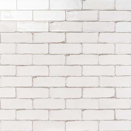 Los Lunas White 4x12 Polished Ceramic Subway Tile