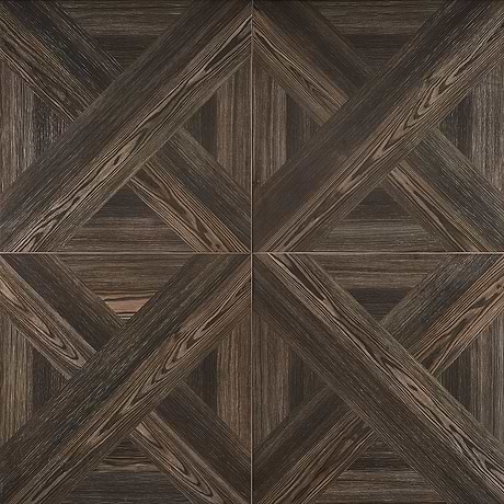 Barberry Decor Tabacco Brown 24X24 Wood Look Matte Porcelain Tile