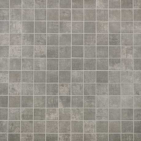 Basic Cement Ash Gray 2X2 Matte Porcelain Mosaic
