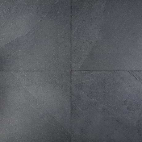 Fordham Nero Black 24X24 Matte Porcleain Tile