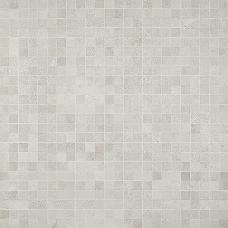 Bronx Argent Silver 2x2 Matte Porcelain Mosaic