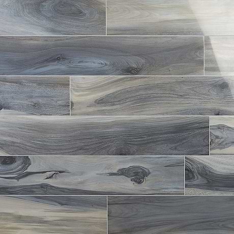 Brazilian Tiger Blue 8X48 Polished Porcelain Tile