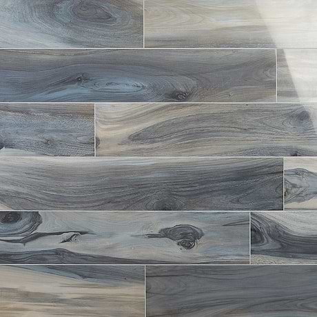 Brazilian Tiger Blue 8X48 Matte Porcelain Tile