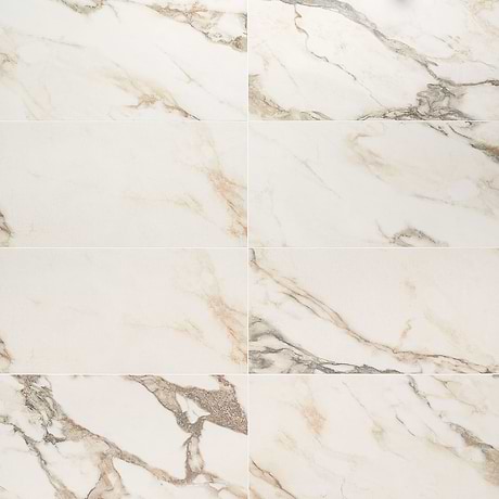 Dreamstone Calacatta Rustico Beige 12x24 Polished Porcelain Tile