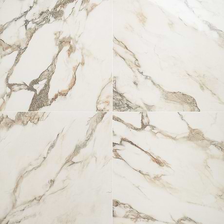 Dreamstone Calacatta Rustico Beige 24x24 Polished Porcelain Tile