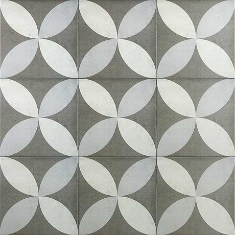Bella Saatchi Gray 9X9 Matte Porcelain Tile