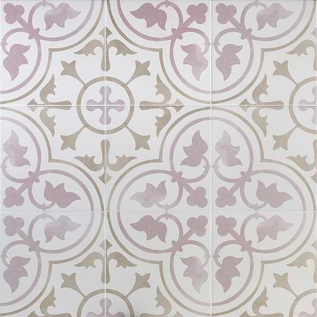 Bella Tate Beige 9X9 Matte Porcelain Tile
