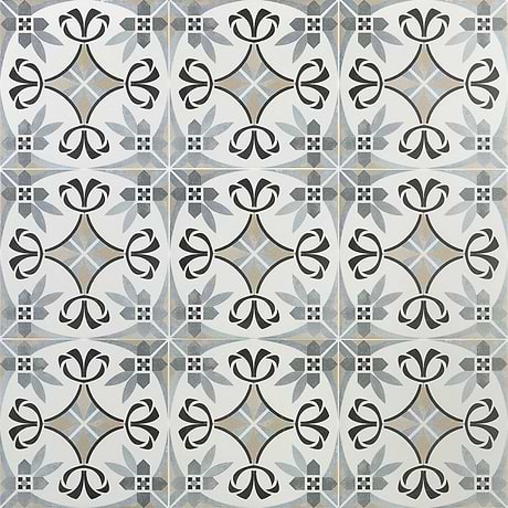 Bella Royale Gray 9X9 Matte Porcelain Tile