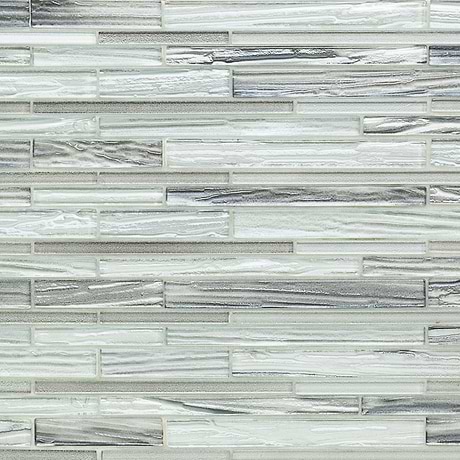 Mangata Glacial November Skies Gray Glass Mosaic