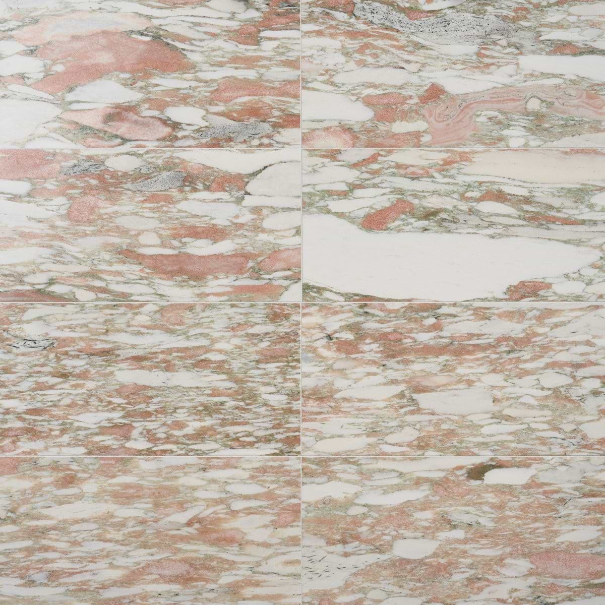 ROSA NORVEGIA Pink 12x24 Polished Marble Tile