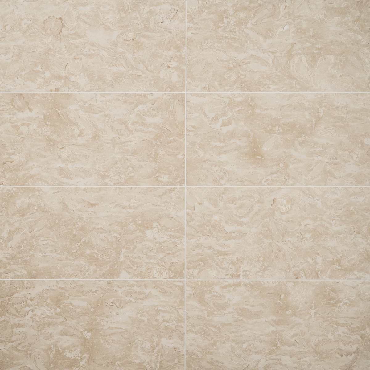 OCEAN REEF Beige 12x24 Honed Limestone Tile