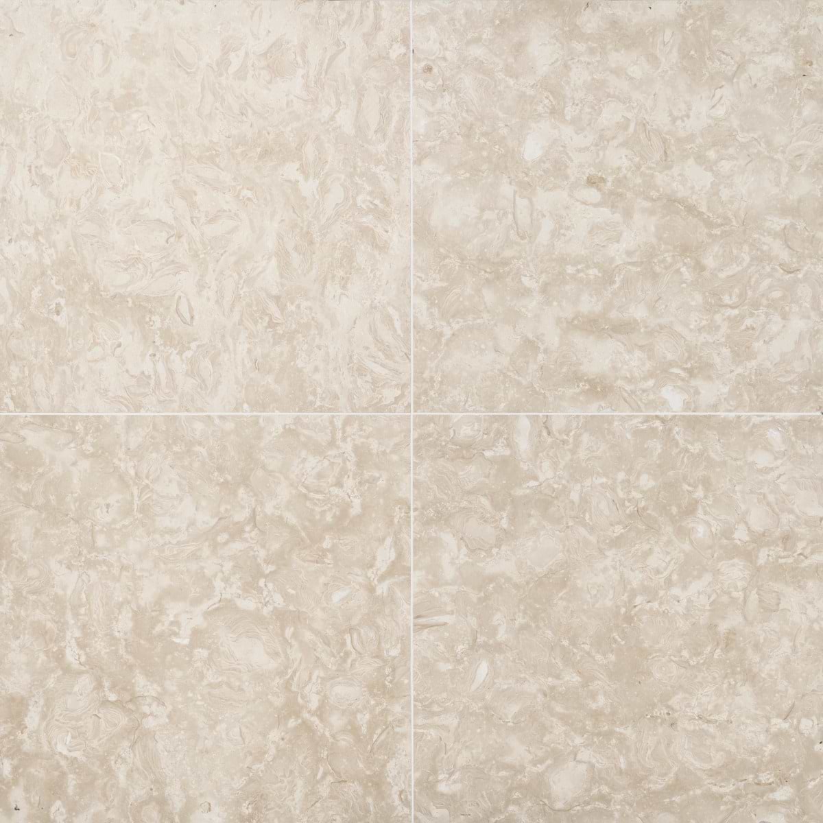 OCEAN REEF Beige 24x24 Honed Limestone Tile