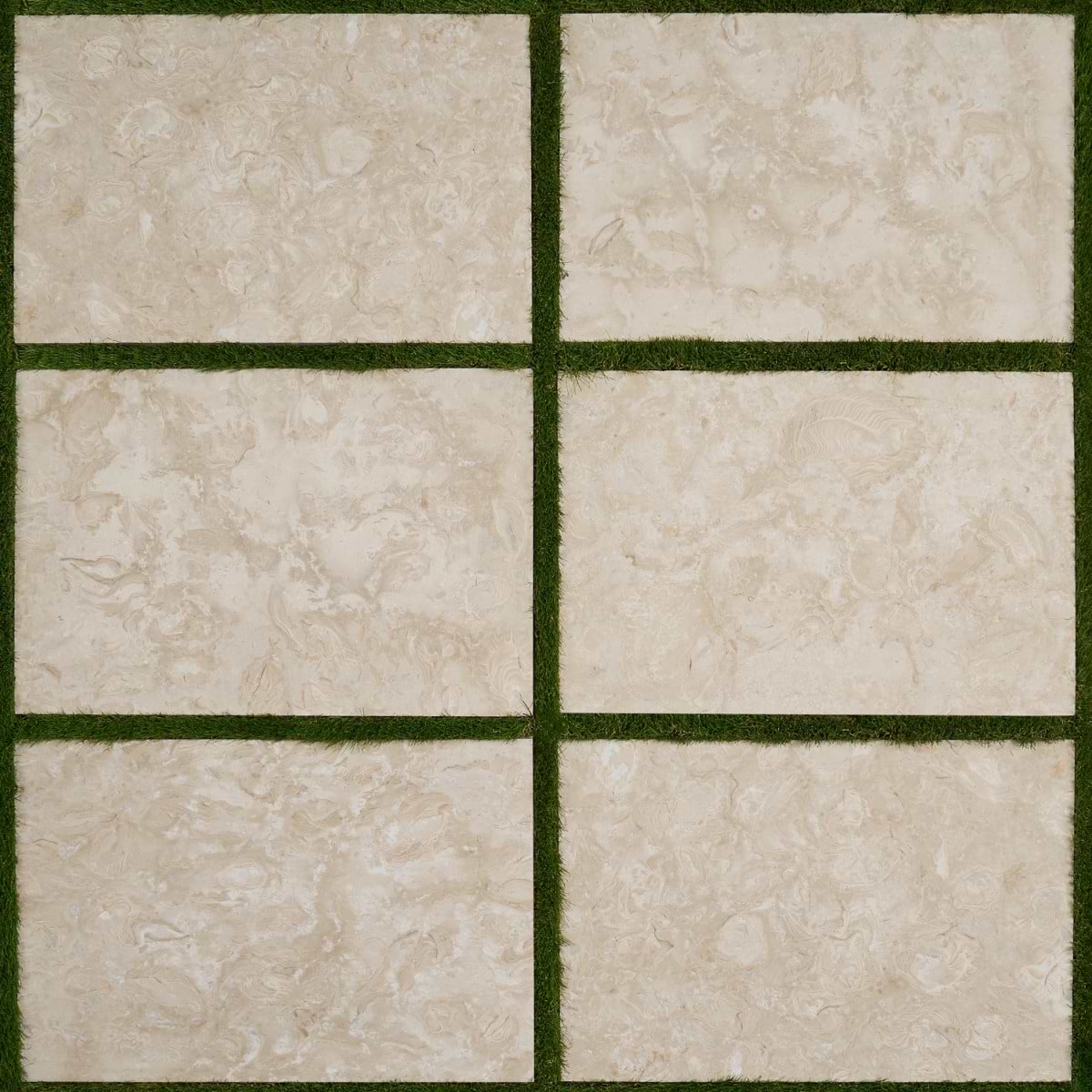 OCEAN REEF Beige 16x24 Brushed Limestone 3CM Outdoor Paver