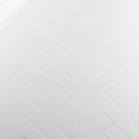 Colorplay White 4.5x18 Crackled Glossy Ceramic Tile