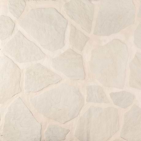 Pathstone Marfil Cream Textured Matte Porcelain Flagstone Tile