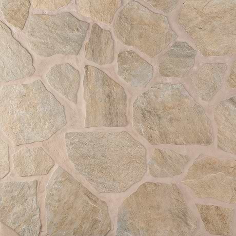 Pathstone Taupe Textured Matte Porcelain Flagstone Tile